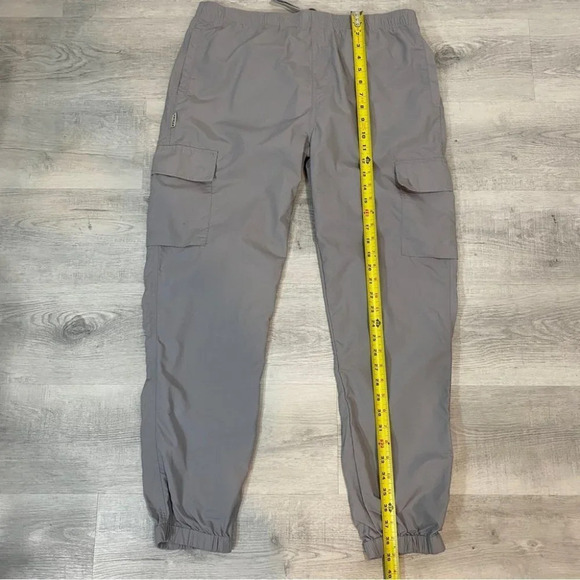 Taiken Nylon Grey Utility Cargo Jogging Pants Size L - Picture 5 of 15